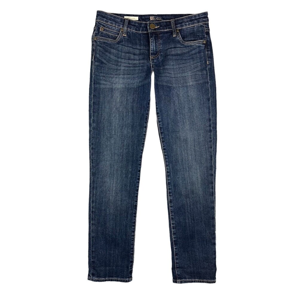 Kut from the Kloth Lowrise Boho Catherine Boyfriend Jeans Size 6